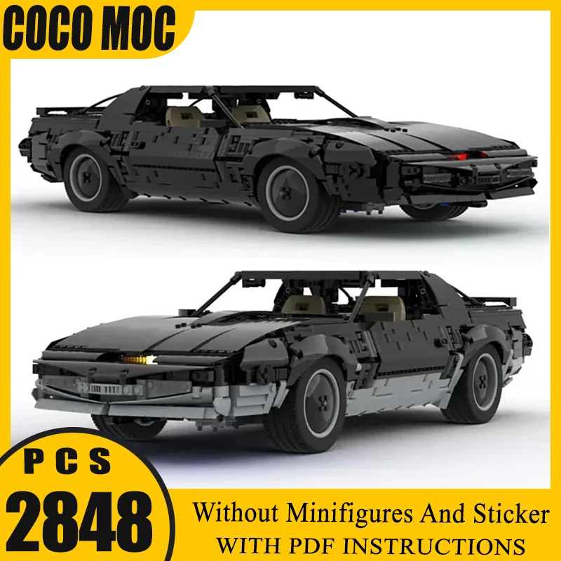 Knight Rider KITT Speed Champion Movie Car Model Moc Building Bricks Technology Modular Blocks DIY Set Assembly Christmas Gift
Knight Rider KITT Speed Champion Movie Car Model Moc Building Bricks Technology Modular Blocks DIY Set Assembly Christmas Gift