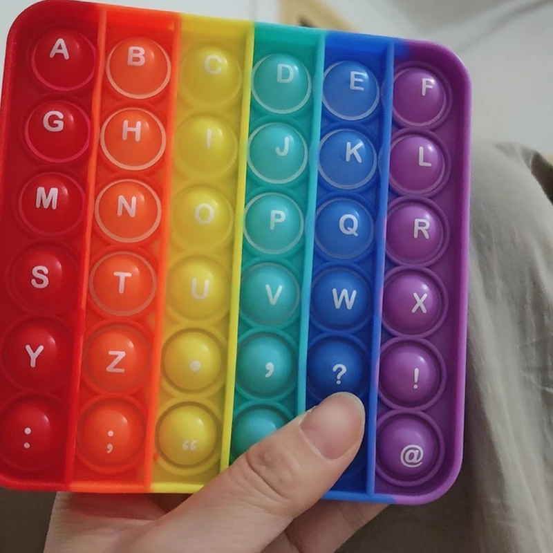 Hot Push Bubble Fidget Toys Adult Stress Relief Sensory Toy Antistress Soft Squishy Anti-Stress Gift Anti Stress Box Game
Hot Push Bubble Fidget Toys Adult Stress Relief Sensory Toy Antistress Soft Squishy Anti-Stress Gift Anti Stress Box Game