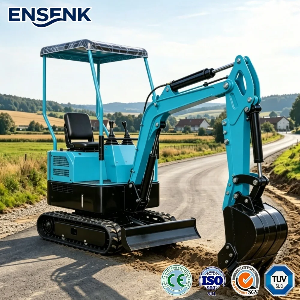 Mini Excavator 1.5Ton Crawler Hydraulic Backhoe Excavator Farm Machinery Efficient Trenching Multi Functional
Mini Excavator 1.5Ton Crawler Hydraulic Backhoe Excavator Farm Machinery Efficient Trenching Multi Functional