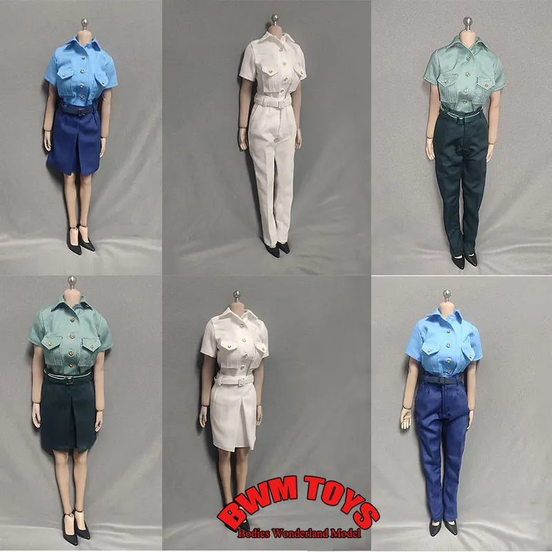1/6 Scale Female Soldier Tight Casual Shirt Suit Straight Leg Pants Hip Hugging Skirt Model Clothes For 12'' Action Figure Doll
1/6 Scale Female Soldier Tight Casual Shirt Suit Straight Leg Pants Hip Hugging Skirt Model Clothes For 12'' Action Figure Doll