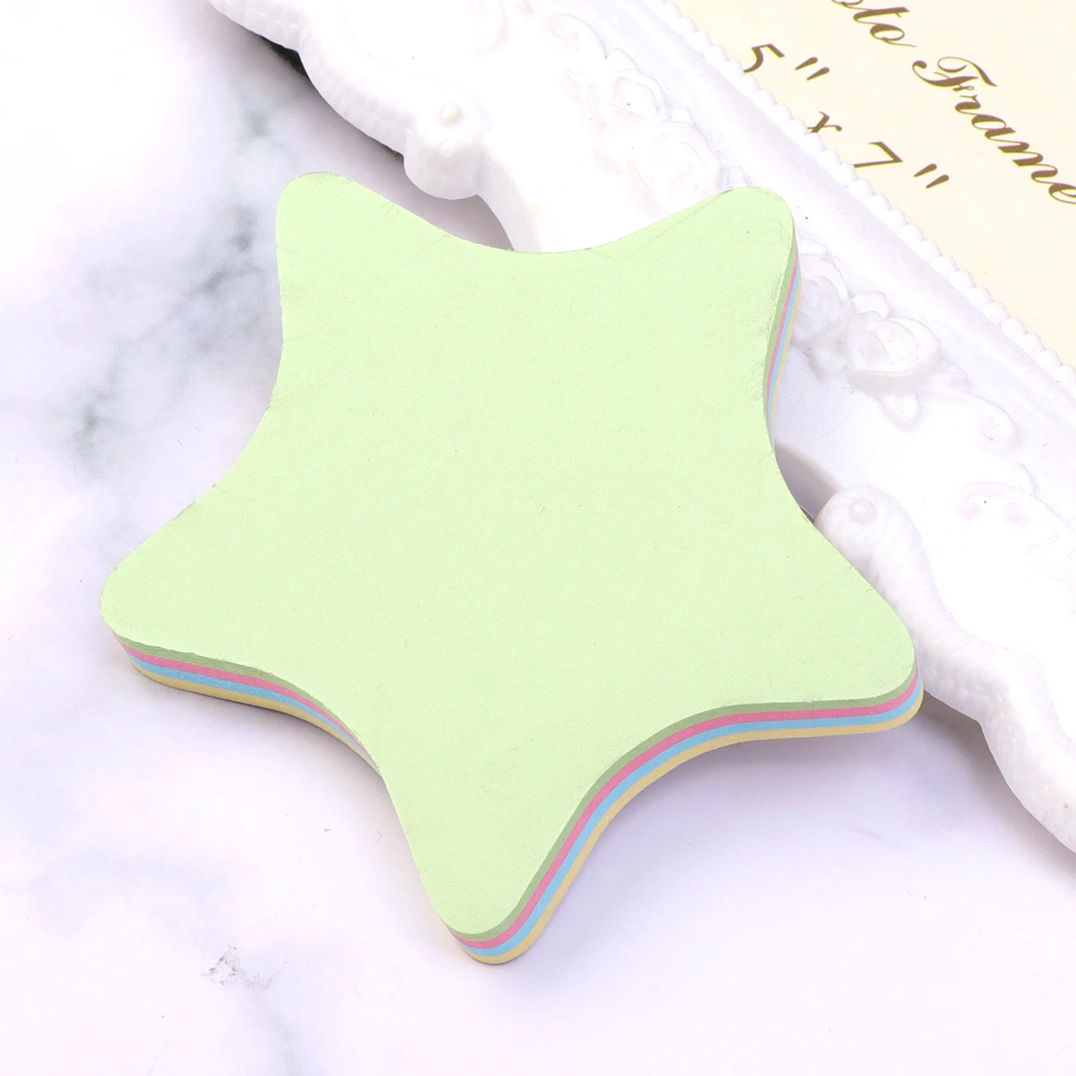 1200pcs Five Pointed Star Memo Pads Notepad Geometry Paper Stickers Reusable No Residue Office Home School Wall
1200pcs Five Pointed Star Memo Pads Notepad Geometry Paper Stickers Reusable No Residue Office Home School Wall