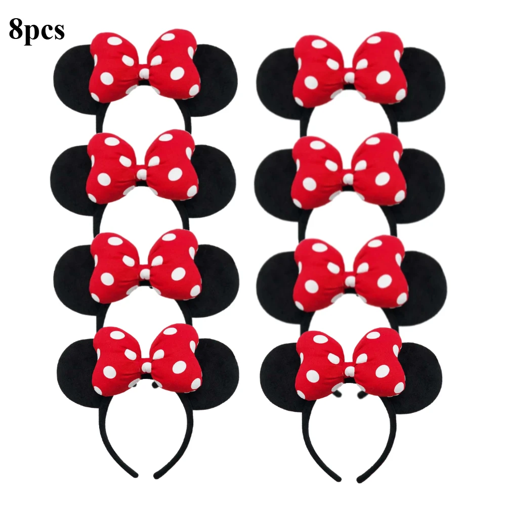 8PCS Mouse Ears Headband Wholesale for Women Girls Polka Dot Bow Ears Costume Accessories Hair Hoop Princess Party Headwear
8PCS Mouse Ears Headband Wholesale for Women Girls Polka Dot Bow Ears Costume Accessories Hair Hoop Princess Party Headwear