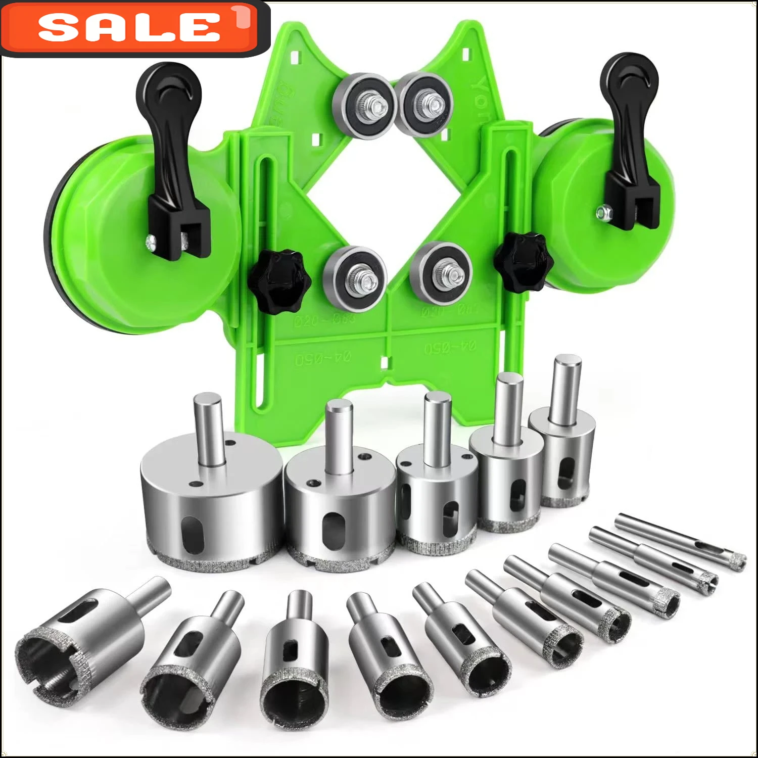 2026 New Adjustable Suction Cup Drill Guide Locator Heavy Duty Diamond Hole Saw Positioner for Tile Marble
2026 New Adjustable Suction Cup Drill Guide Locator Heavy Duty Diamond Hole Saw Positioner for Tile Marble