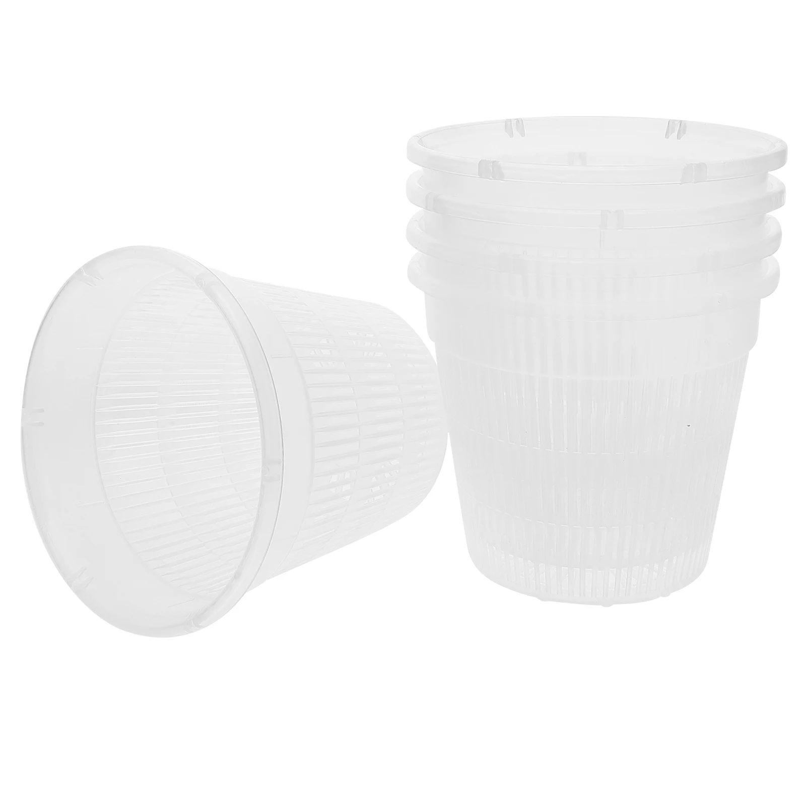 5 Pcs Hydroponics Net Pot Garden Cups Bucket Strainer Aquatic Plant Basket Pots Plastic Containers Small Orchid Clear Mesh
5 Pcs Hydroponics Net Pot Garden Cups Bucket Strainer Aquatic Plant Basket Pots Plastic Containers Small Orchid Clear Mesh