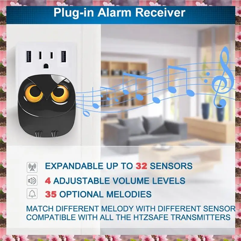 2025 Wireless Driveway Alarm 800 Meters Long Range Weatherproof Outdoor Motion Sensor&Detector Security Alert System,Wireless Dr
2025 Wireless Driveway Alarm 800 Meters Long Range Weatherproof Outdoor Motion Sensor&Detector Security Alert System,Wireless Dr