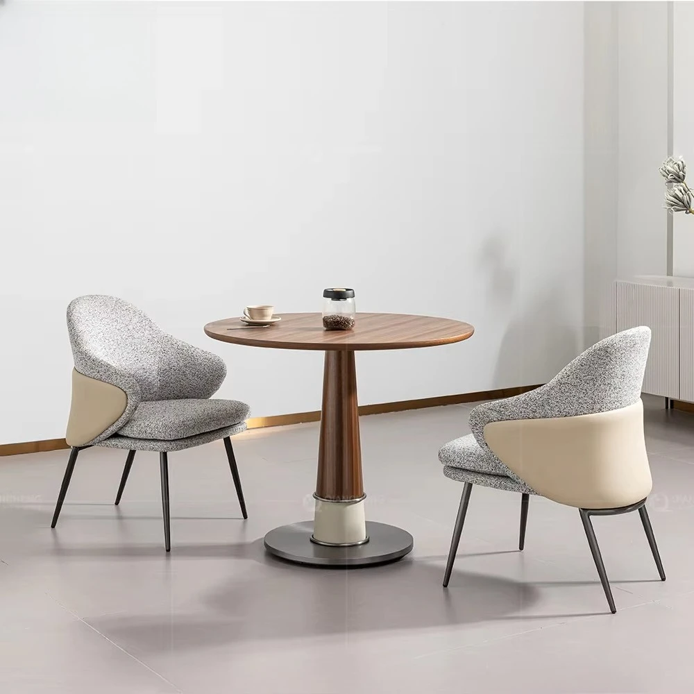 Modern Hotel Kitchen Roundwood Dining Table Design Business Homestay Restaurant Cafe Cafe Negotiation Table and Chair
Modern Hotel Kitchen Roundwood Dining Table Design Business Homestay Restaurant Cafe Cafe Negotiation Table and Chair