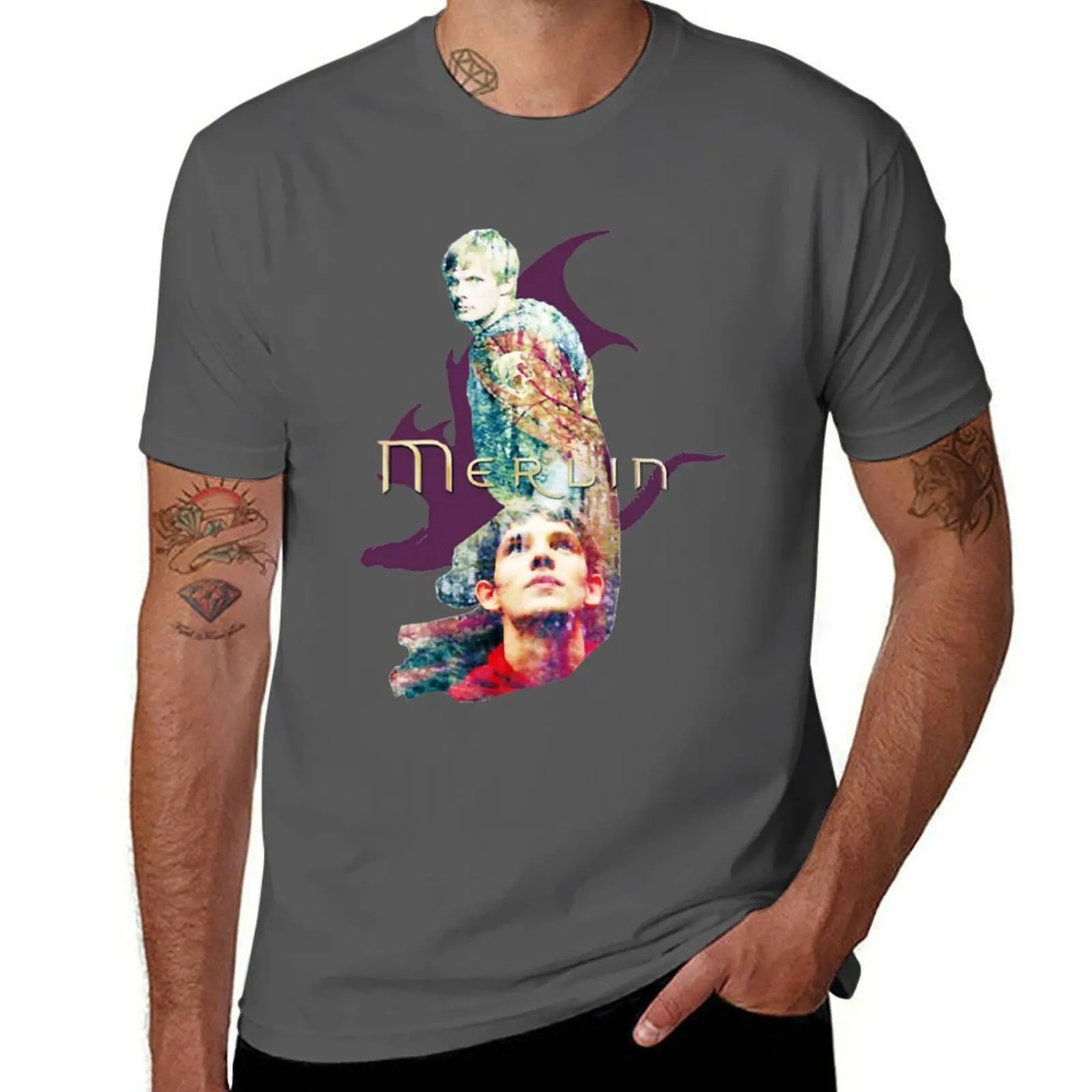 Merlin T-Shirt Soft Basic Cotton Short Sleeve Tee
Merlin T-Shirt Soft Basic Cotton Short Sleeve Tee