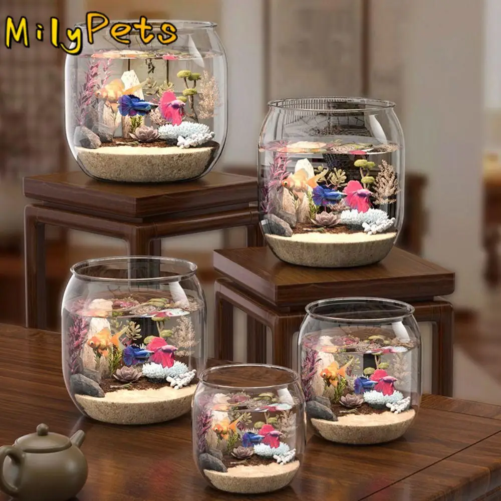 Пластиковый экологический резервуар, прозрачный креативный пейзажный аквариум, многофункциональный анти-сломанный аквариум с черепахой, орнамент, чаша для золотой рыбки
Пластиковый экологический резервуар, прозрачный креативный пейзажный аквариум, многофункциональный анти-сломанный аквариум с черепахой, орнамент, чаша для золотой рыбки