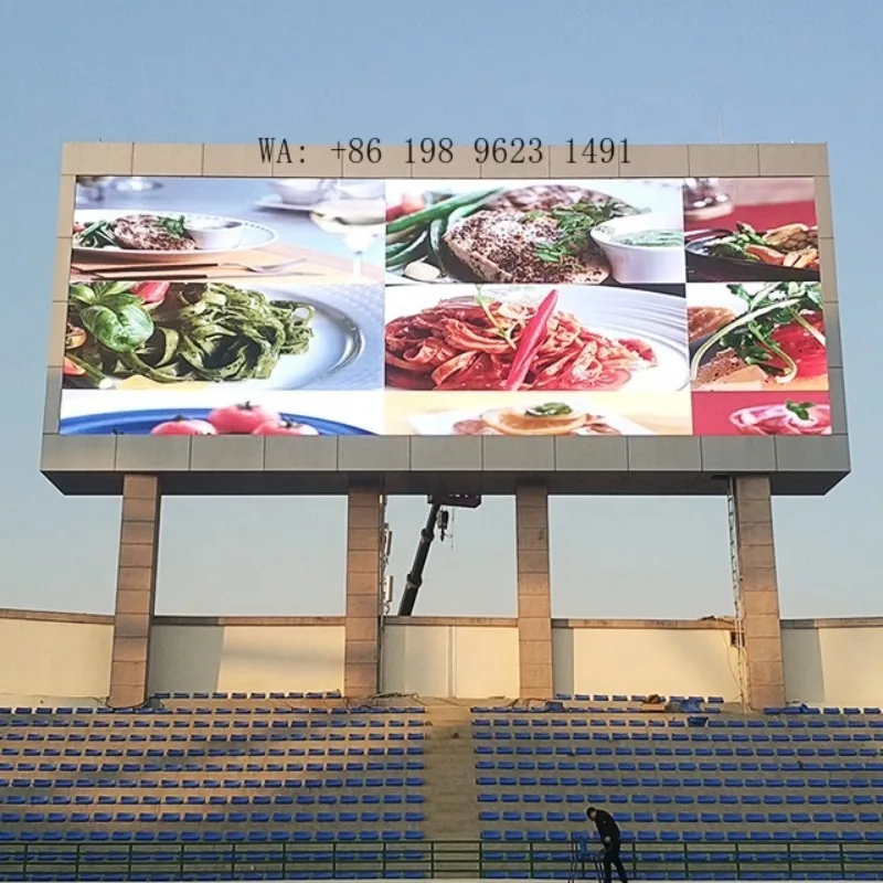 High Brightness IP65 Waterproof Outdoor LED Display Panel Dustproof Durable Fixed Installation Digital Advertising Video
High Brightness IP65 Waterproof Outdoor LED Display Panel Dustproof Durable Fixed Installation Digital Advertising Video
