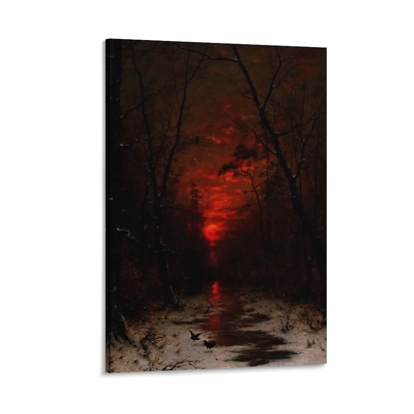 Sunset over the Winter Forest by Heinrich Gogarten Canvas Painting decorations for the room anime decoration
Sunset over the Winter Forest by Heinrich Gogarten Canvas Painting decorations for the room anime decoration