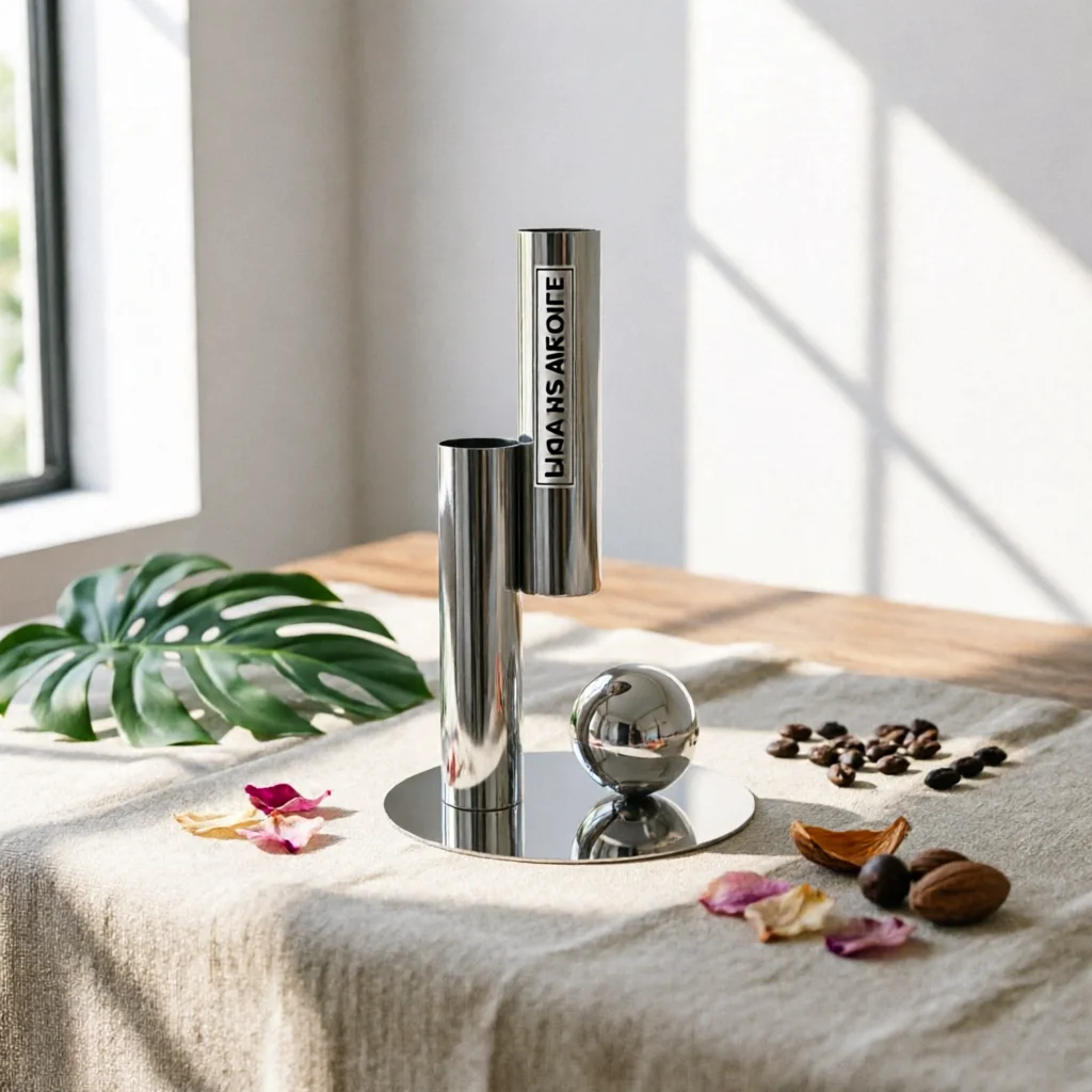 Metal Tube Vase Minimalist Design Stainless Steel Vase Home Decor Rust Resistant Stable Base for Living Room
Metal Tube Vase Minimalist Design Stainless Steel Vase Home Decor Rust Resistant Stable Base for Living Room
