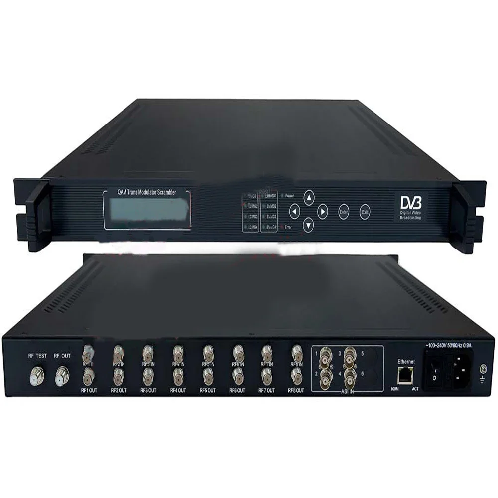 8-channel Integrated National Standard DTMB Modulator Dexin Solution Digital TV QAM Modulator
8-channel Integrated National Standard DTMB Modulator Dexin Solution Digital TV QAM Modulator