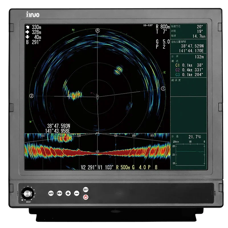 Factory Direct Commercial Marine TFT Color LCD Monitor 15 Inch Waterproof IP65 IP67 For Radar And Sonar Sounder
Factory Direct Commercial Marine TFT Color LCD Monitor 15 Inch Waterproof IP65 IP67 For Radar And Sonar Sounder