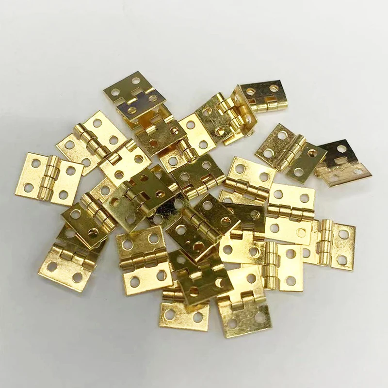 3PCS Mini Cabinet Hinges Furniture Fittings Decorative Small Door Hinges for Jewelry Box Furniture Hardware 8mm*10mm
3PCS Mini Cabinet Hinges Furniture Fittings Decorative Small Door Hinges for Jewelry Box Furniture Hardware 8mm*10mm