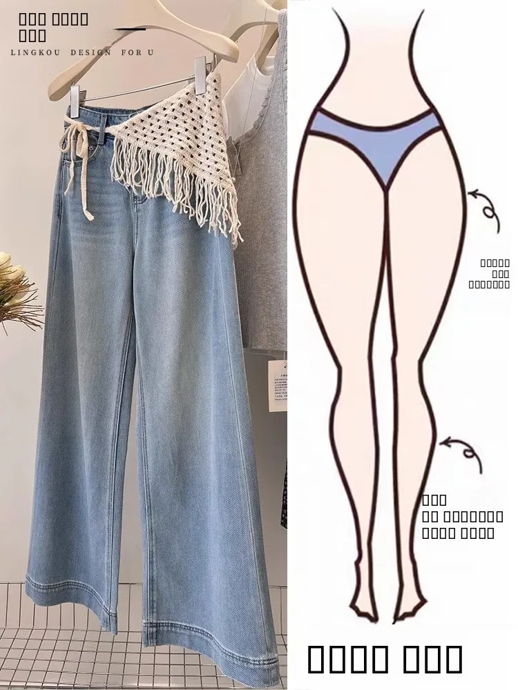 Весенний комплект из джинсов с высокой талией и широкими штанинами, с кружевными цветочными аппликациями, винтажный деним, повседневный, износостойкий и удобный, для взрослых.
Весенний комплект из джинсов с высокой талией и широкими штанинами, с кружевными цветочными аппликациями, винтажный деним, повседневный, износостойкий и удобный, для взрослых.