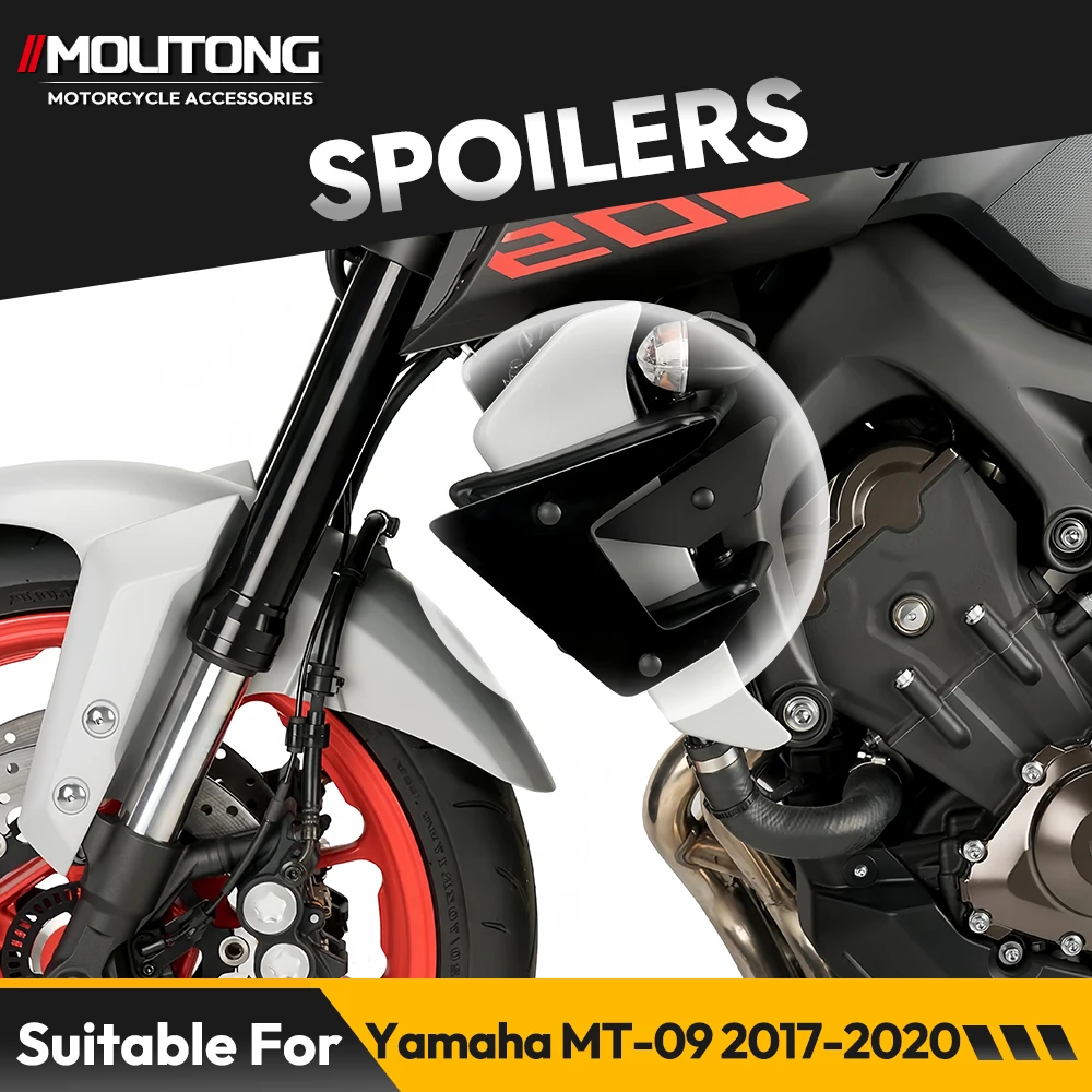 New For Yamaha MT 09 2017 2018 2019 2020 Motorcycle Aerodynamic Side Downforce Spoilers Winglet Fairing Wings Deflectors
New For Yamaha MT 09 2017 2018 2019 2020 Motorcycle Aerodynamic Side Downforce Spoilers Winglet Fairing Wings Deflectors