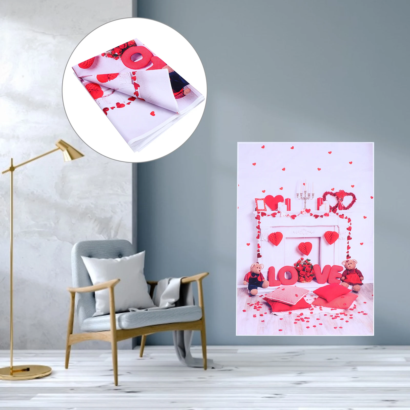 Heart Shaped Backdrop Romantic Background Cloth Photography Studio Large Size Red Color Wall Hanging
Heart Shaped Backdrop Romantic Background Cloth Photography Studio Large Size Red Color Wall Hanging