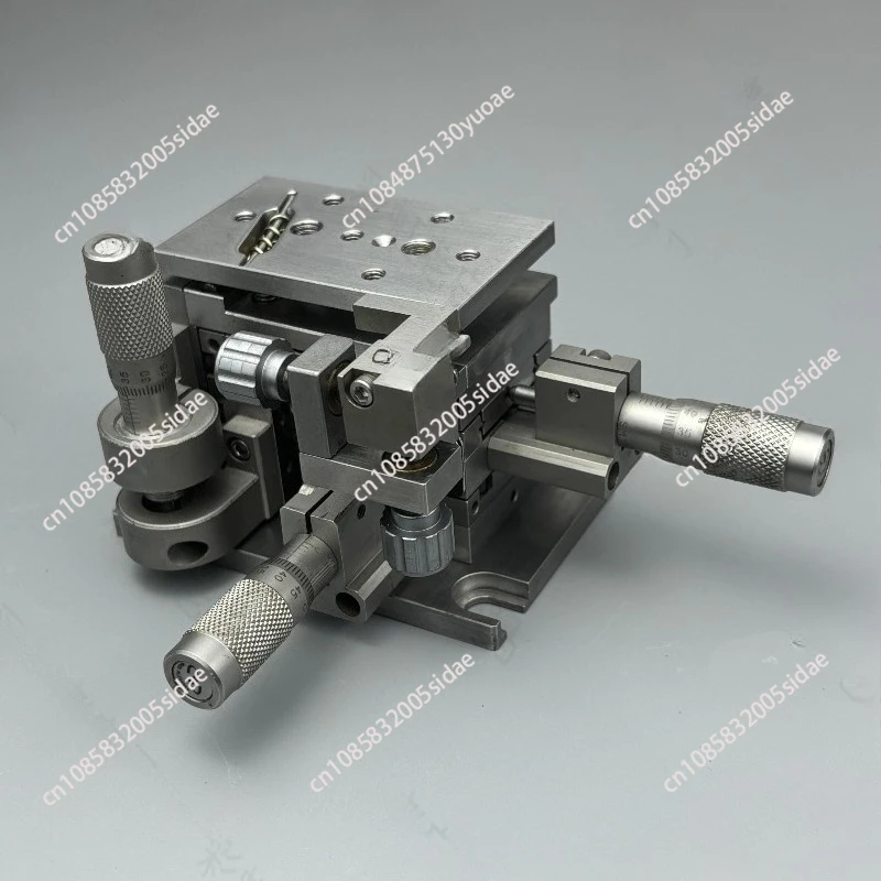 Manual 5-Axis Fine-Tuning Coupling Platform Fiber Optic Displacement Stage 561D Right-Handed
Manual 5-Axis Fine-Tuning Coupling Platform Fiber Optic Displacement Stage 561D Right-Handed