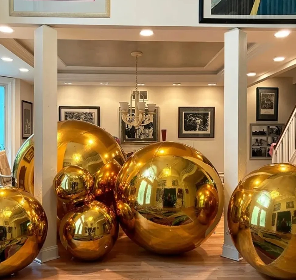 Sayok Advertising Balloon Inflatable Silver Gold Large Inflatable Mirror Ball Wedding Party Christmas Decoration
Sayok Advertising Balloon Inflatable Silver Gold Large Inflatable Mirror Ball Wedding Party Christmas Decoration