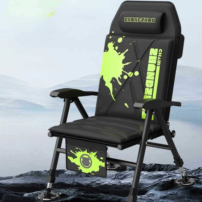 Professional Fishing Recliner Chair - 170° Lay Flat Foldable Seat with Telescopic Legs & Carry Bag for Outdoor Adventures
Professional Fishing Recliner Chair - 170° Lay Flat Foldable Seat with Telescopic Legs & Carry Bag for Outdoor Adventures