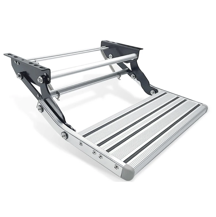 Super Quality Single Sliding Step Folding Stair For 200kg RV Caravan Trailer Carbon Steel Load Factory Price Manual Outdoor
Super Quality Single Sliding Step Folding Stair For 200kg RV Caravan Trailer Carbon Steel Load Factory Price Manual Outdoor
