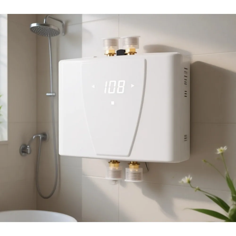 Проточный водонагреватель 240В, 5.5кВт, мгновенный нагрев, настенный монтаж, CSA
Проточный водонагреватель 240В, 5.5кВт, мгновенный нагрев, настенный монтаж, CSA