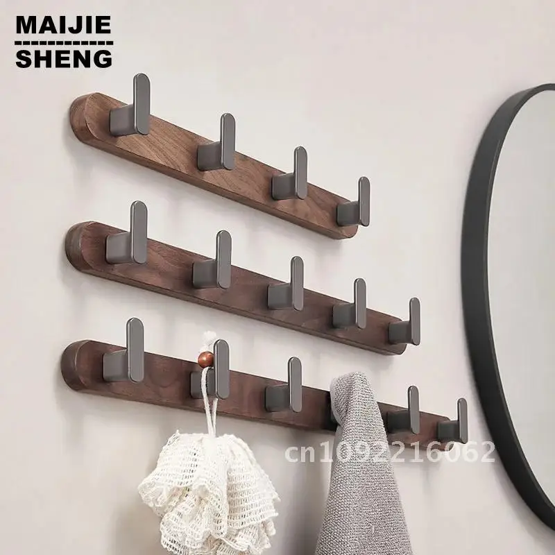 Wood Black Bathroom Towel Hook, Simple Storage Clothes, Living Space Back, Door Room, Save Hook,
Wood Black Bathroom Towel Hook, Simple Storage Clothes, Living Space Back, Door Room, Save Hook,