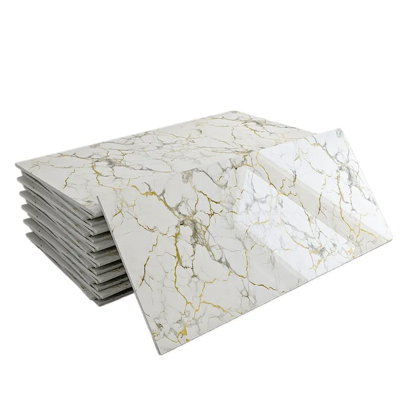 Imitation ceramic tile aluminum plastic panel wall sticker marble pattern protection board self adhesive kitchen bathroom
Imitation ceramic tile aluminum plastic panel wall sticker marble pattern protection board self adhesive kitchen bathroom