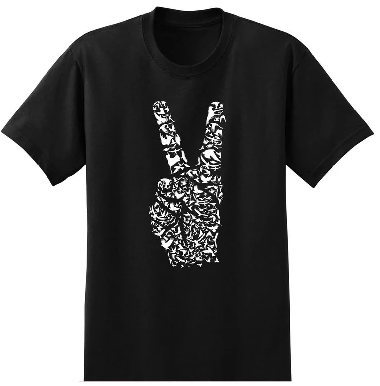 HOT SALE Peace Bird Illustrated T-shirt Men's Shirt Large and Tall Shirt Large and Tall Illustrated T-shirt for Men and Women
HOT SALE Peace Bird Illustrated T-shirt Men's Shirt Large and Tall Shirt Large and Tall Illustrated T-shirt for Men and Women