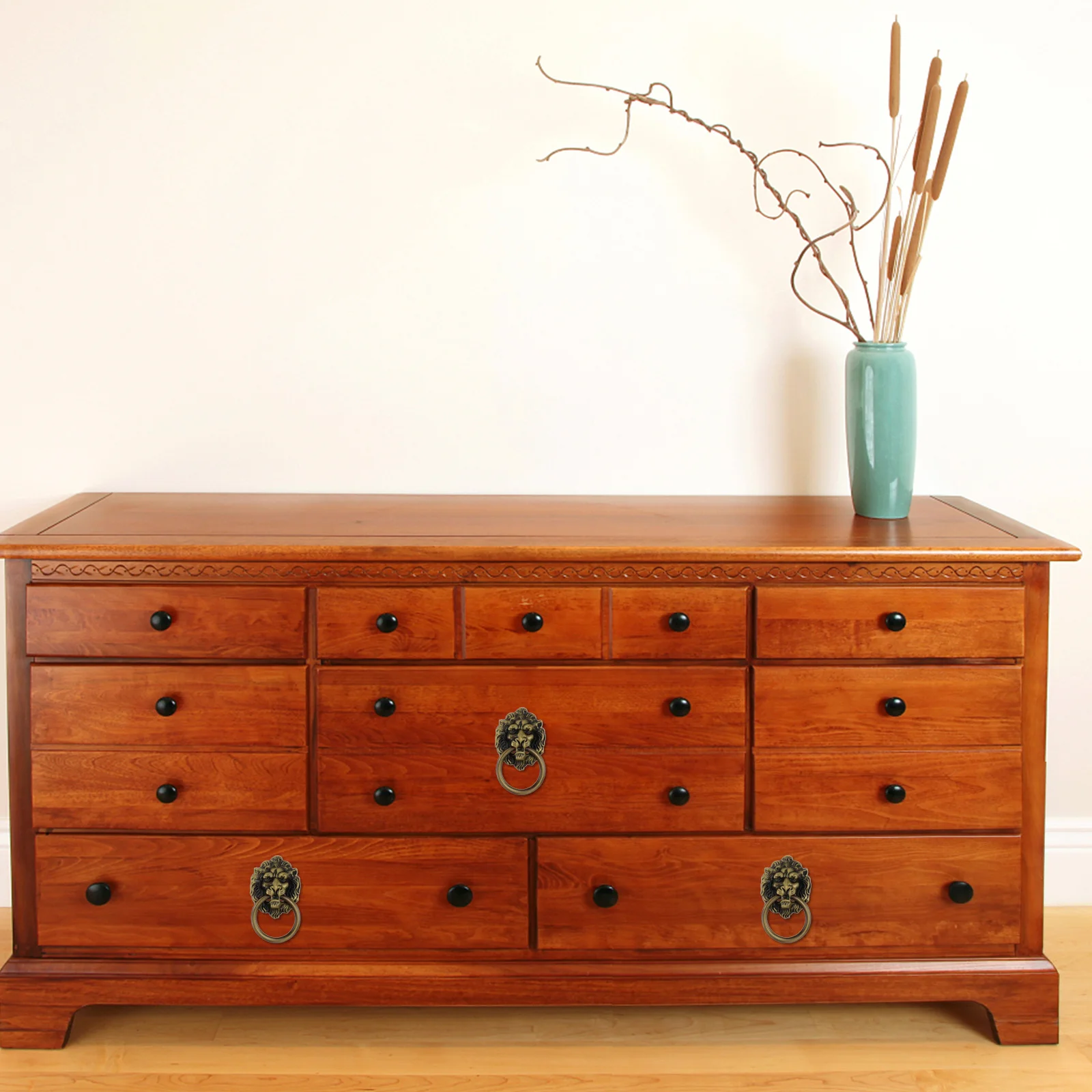 4Pcs Lion Head Pull Ring Zinc Alloy Vintage Cabinet Drawer Handle Furniture Knobs for Home Decoration Cabinet Knob
4Pcs Lion Head Pull Ring Zinc Alloy Vintage Cabinet Drawer Handle Furniture Knobs for Home Decoration Cabinet Knob