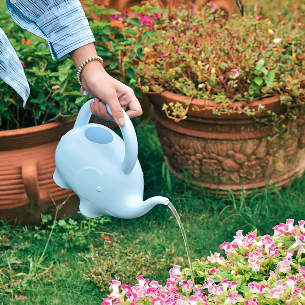 2Pcs Elephant Can Kids Gardening Tool Cartoon Plants Water Gardening Tool Kettle Durable PP Decor
2Pcs Elephant Can Kids Gardening Tool Cartoon Plants Water Gardening Tool Kettle Durable PP Decor