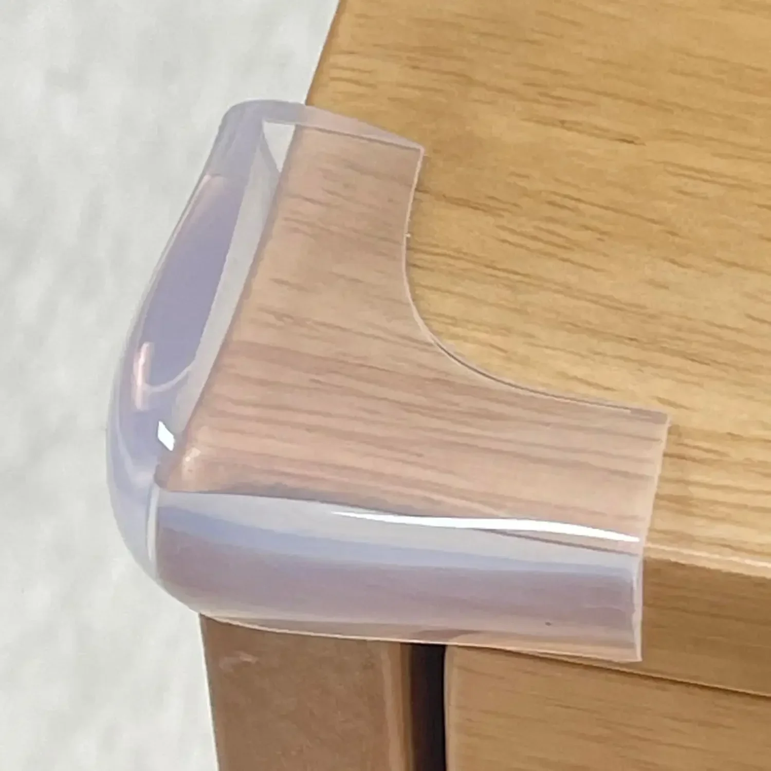 Clear Silicone Corner Guards for Table Edges, Soft Adhesive Bumpers for Kids Safety, 4-Pack (3/5x3/5 in)
Clear Silicone Corner Guards for Table Edges, Soft Adhesive Bumpers for Kids Safety, 4-Pack (3/5x3/5 in)