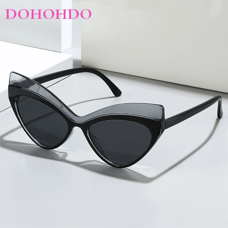 Cat Eye Sunglasses For Women Fashion Luxury Brand Design Large Frame Glasses Unisex Outdoors Travel Driving Trend Shades UV400
Cat Eye Sunglasses For Women Fashion Luxury Brand Design Large Frame Glasses Unisex Outdoors Travel Driving Trend Shades UV400