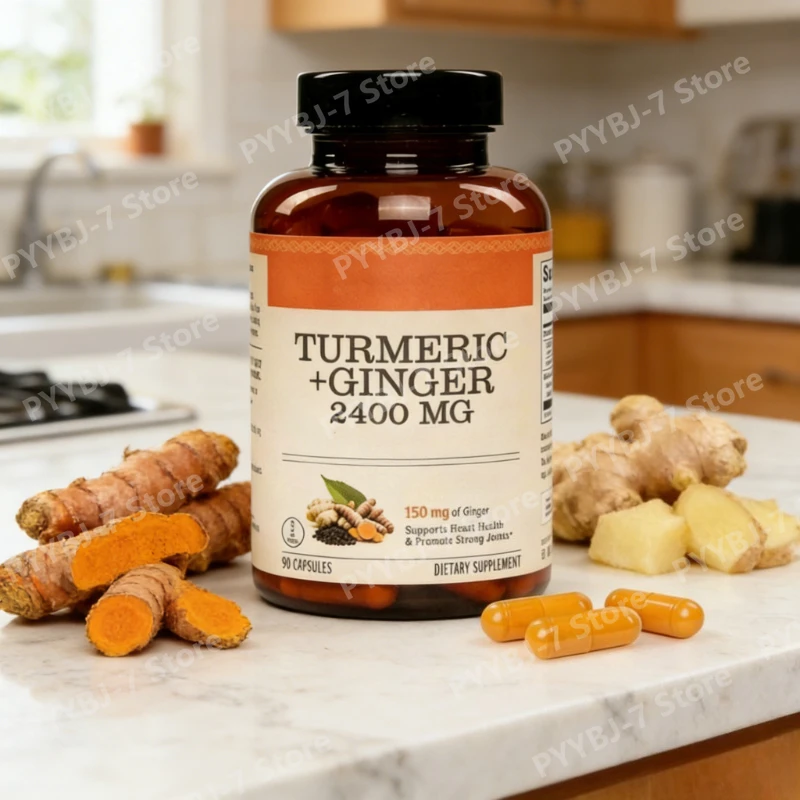 Куркумин с имбирем и экстрактом черного перца, стандартизированные растительные капсулы, веганские, без ГМО, 90 штук
Куркумин с имбирем и экстрактом черного перца, стандартизированные растительные капсулы, веганские, без ГМО, 90 штук