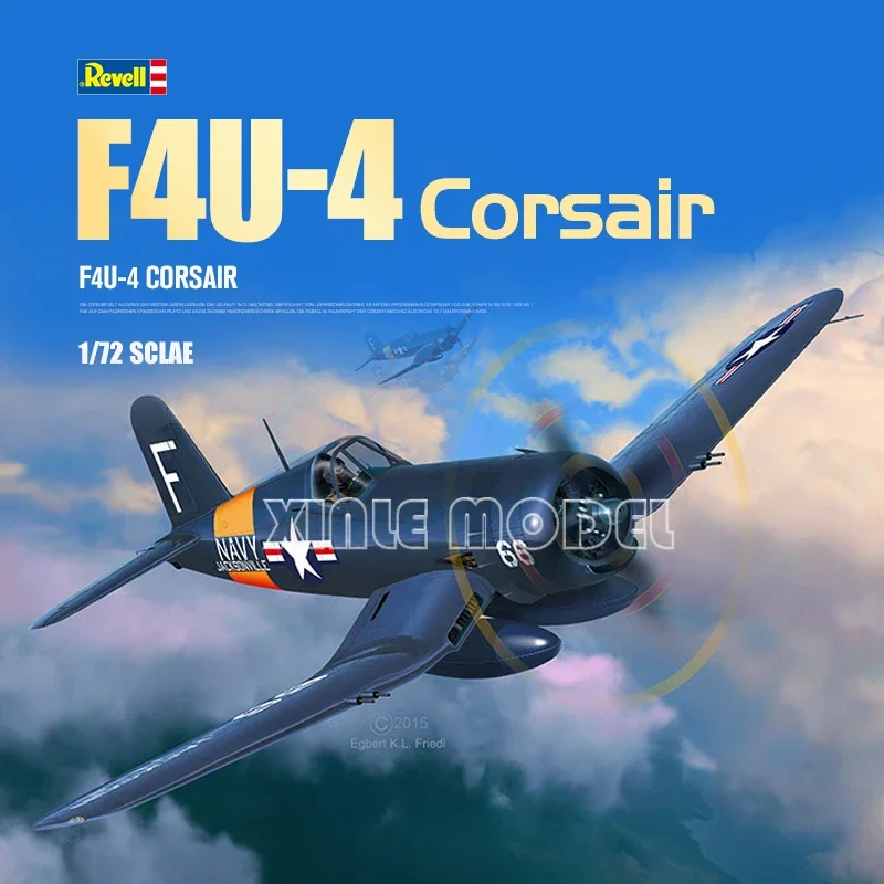 Комплект пластиковой собранной модели самолета Revell 03955 Тренажер F4U-4, внешний топливный бак 1/72
Комплект пластиковой собранной модели самолета Revell 03955 Тренажер F4U-4, внешний топливный бак 1/72