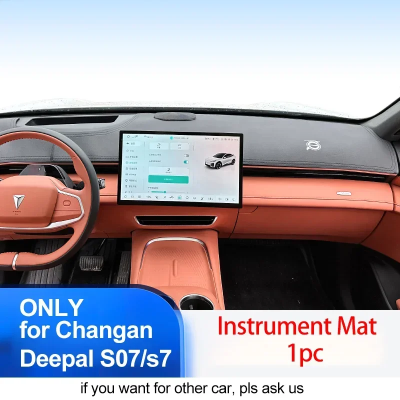 1pc for Changan Deepal S07 S7 2023-2024 Instrument Panel Mat for Sun Protection and Sunshade
1pc for Changan Deepal S07 S7 2023-2024 Instrument Panel Mat for Sun Protection and Sunshade