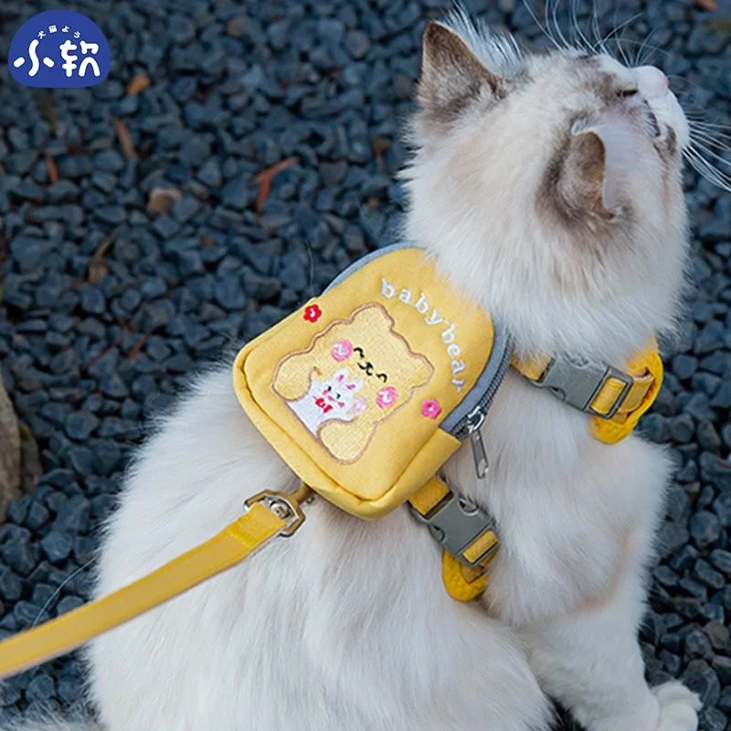 Сцепляющая веревка для кошек Kitty, специальная веревка для кошек на выход, регулируемый нагрудный ремень для прогулок, жилет для домашних животных
Сцепляющая веревка для кошек Kitty, специальная веревка для кошек на выход, регулируемый нагрудный ремень для прогулок, жилет для домашних животных