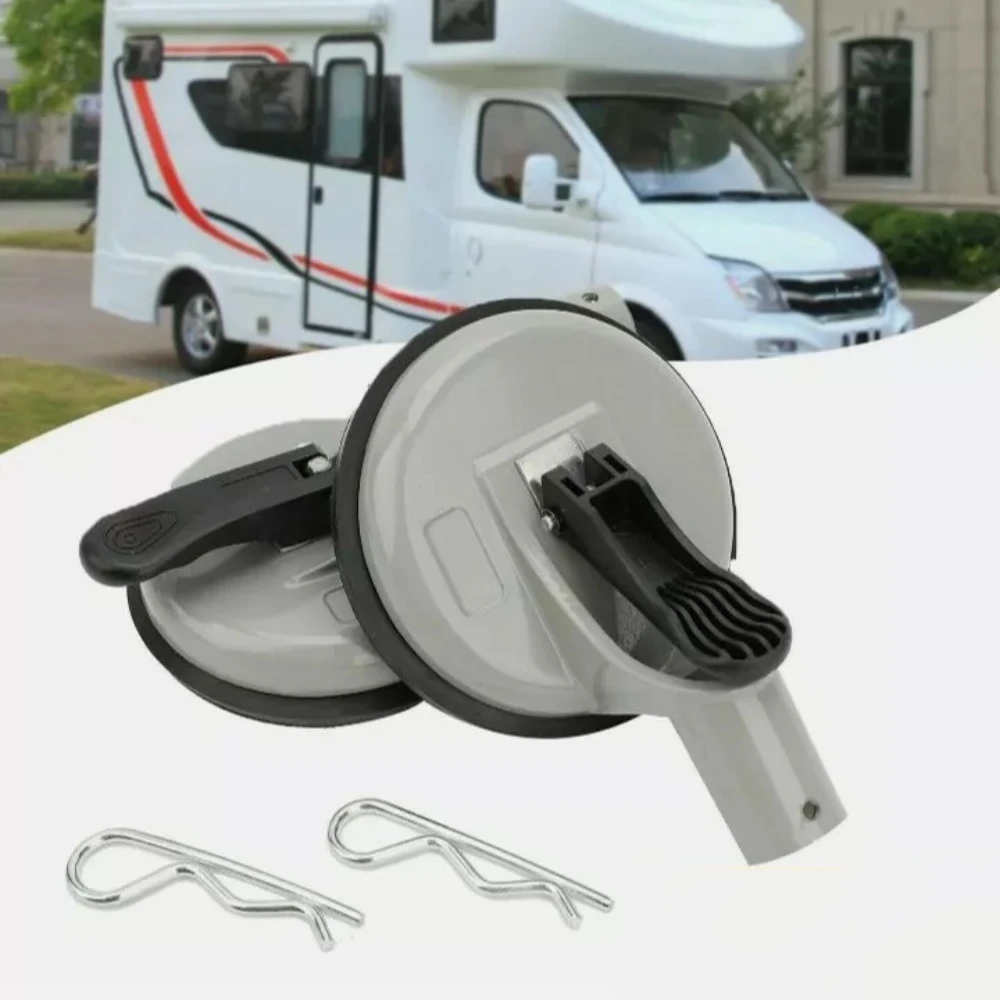 2 Pieces Wall Mounted Bracket Suction Cup Bracket Sunshade Footrest Compatible With Thule Omnistor RV Suction Cup Accessories
2 Pieces Wall Mounted Bracket Suction Cup Bracket Sunshade Footrest Compatible With Thule Omnistor RV Suction Cup Accessories