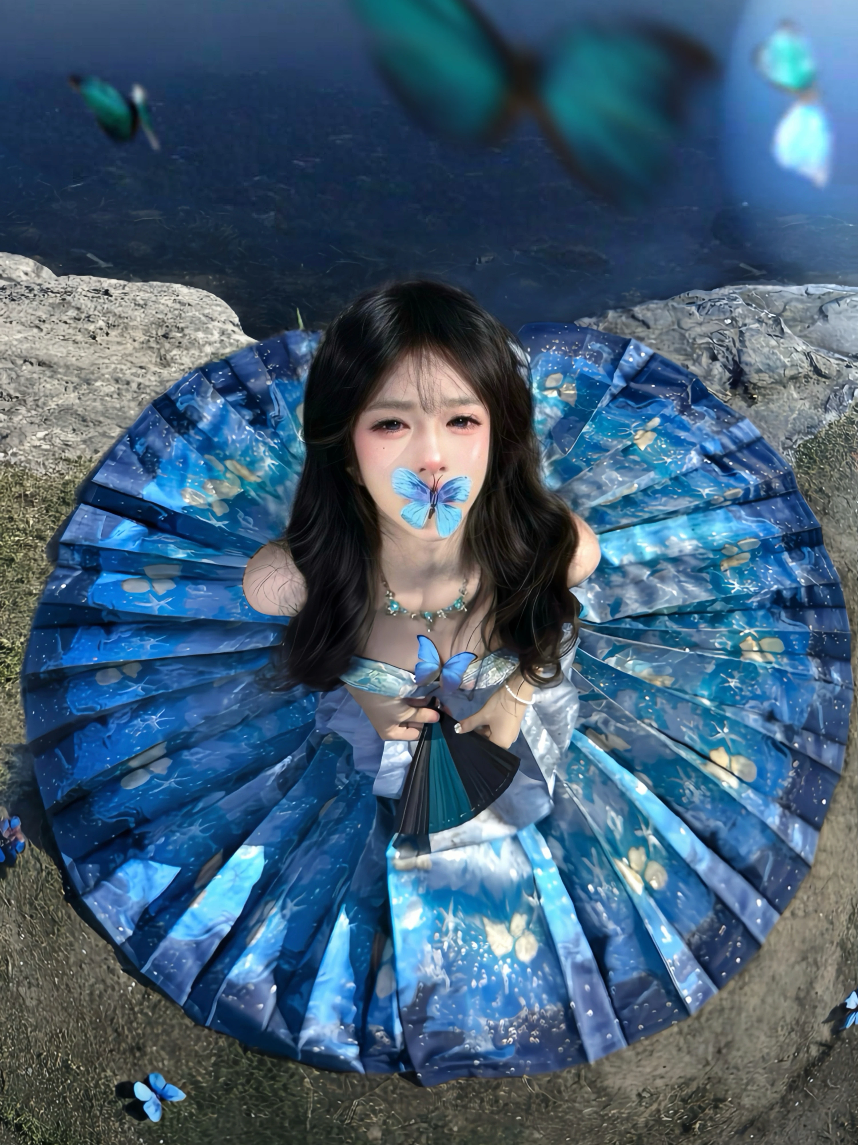 Original Hanfu Semi-skirt Tail Skirt Woven Flower Pattern Double Axle Technique Silk Satin Makeup Simulation Cultural T...
Original Hanfu Semi-skirt Tail Skirt Woven Flower Pattern Double Axle Technique Silk Satin Makeup Simulation Cultural T...