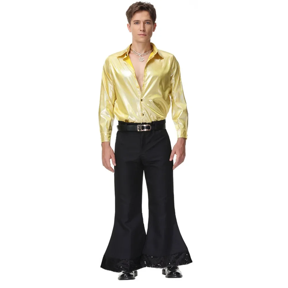 Halloween Hippie Costumes For Man Vintage 60s 70s Disco Stage Performance Dancing Suit Rock Men Hippies Cosplay Fancy Dress
Halloween Hippie Costumes For Man Vintage 60s 70s Disco Stage Performance Dancing Suit Rock Men Hippies Cosplay Fancy Dress