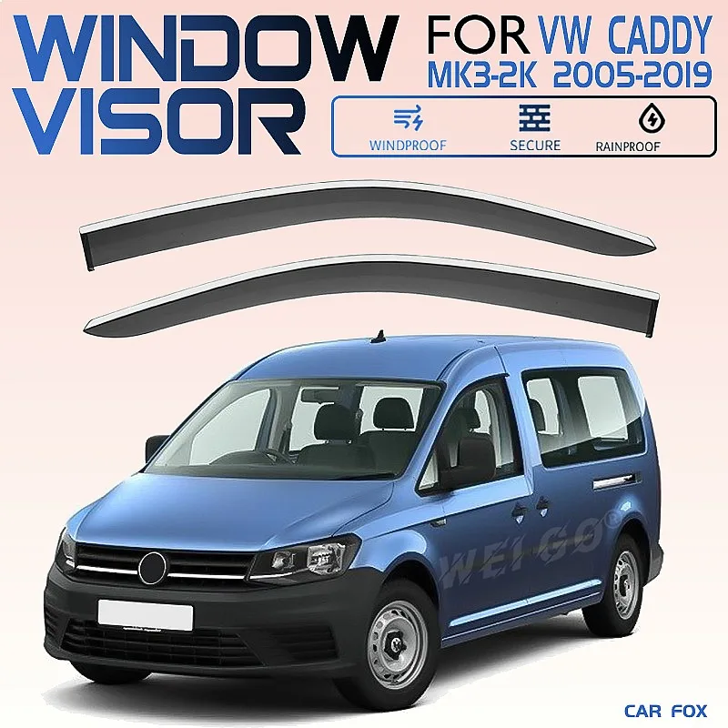 For VW Caddy 2005-2019 Car Window Visor Rain Sun Shade Awning Side Windshield Auto Accessories
For VW Caddy 2005-2019 Car Window Visor Rain Sun Shade Awning Side Windshield Auto Accessories