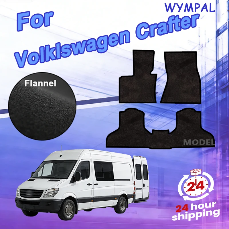 Nylon Velour floor mats front for Volklswagen Crafter delivery (2006 207 2008 2009 2010-2019) -Black
Nylon Velour floor mats front for Volklswagen Crafter delivery (2006 207 2008 2009 2010-2019) -Black