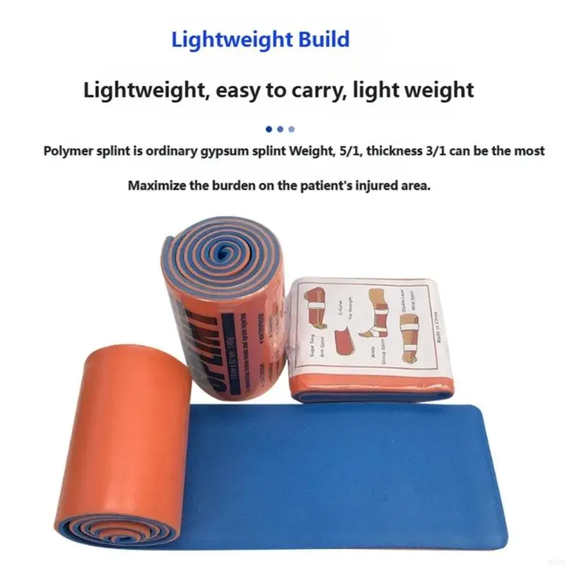Flexible Rubber Emergency Splints Roll Splinting Roll Design For Outdoor Sports And First Aids With Quick Fixing System 69HD
Flexible Rubber Emergency Splints Roll Splinting Roll Design For Outdoor Sports And First Aids With Quick Fixing System 69HD