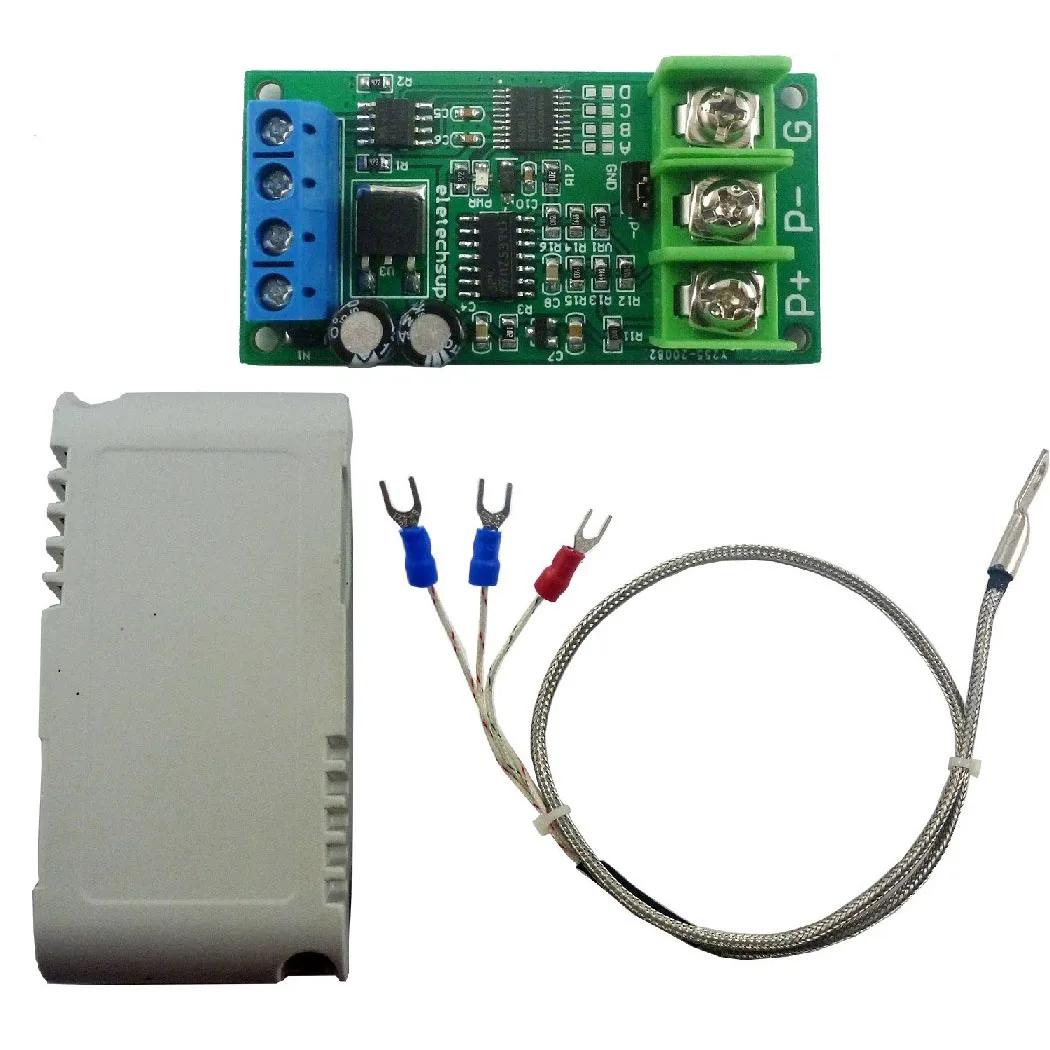 PT100 Platinum Thermal Resistance RTD Electric Thermocouple Temperature Detector Sensor Tester Converter RS485 MODUBS RTU Module
PT100 Platinum Thermal Resistance RTD Electric Thermocouple Temperature Detector Sensor Tester Converter RS485 MODUBS RTU Module
