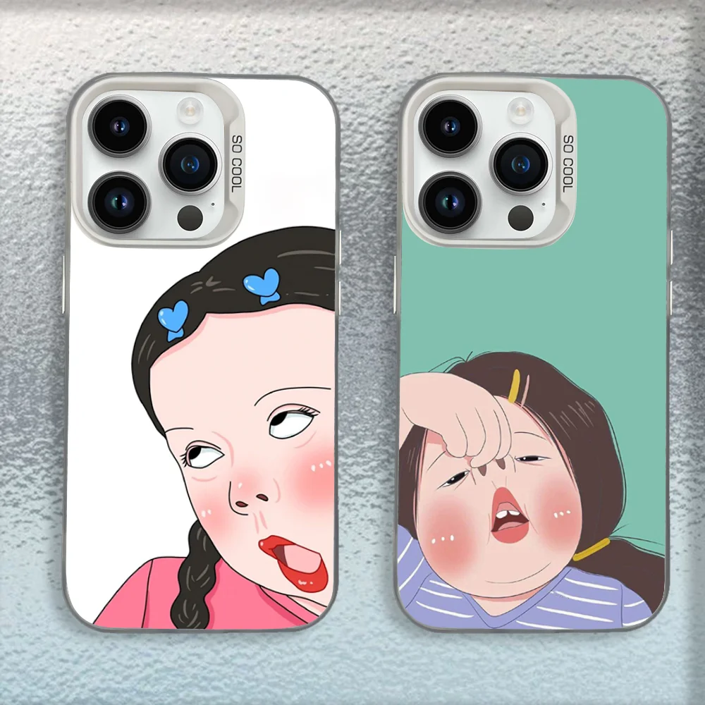 Funny Ugly Cute Girl Boy Phone Case For iPhone 16,15,14,13,12,11,Mini,Pro,MAX White Matte Shockproof Cover
Funny Ugly Cute Girl Boy Phone Case For iPhone 16,15,14,13,12,11,Mini,Pro,MAX White Matte Shockproof Cover