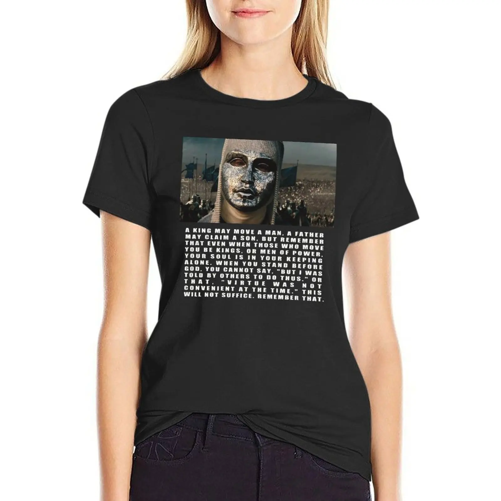King Baldwin IV of Jerusalem Full Quote T-Shirt customs design your own animal print Women's clothing 
King Baldwin IV of Jerusalem Full Quote T-Shirt customs design your own animal print Women's clothing