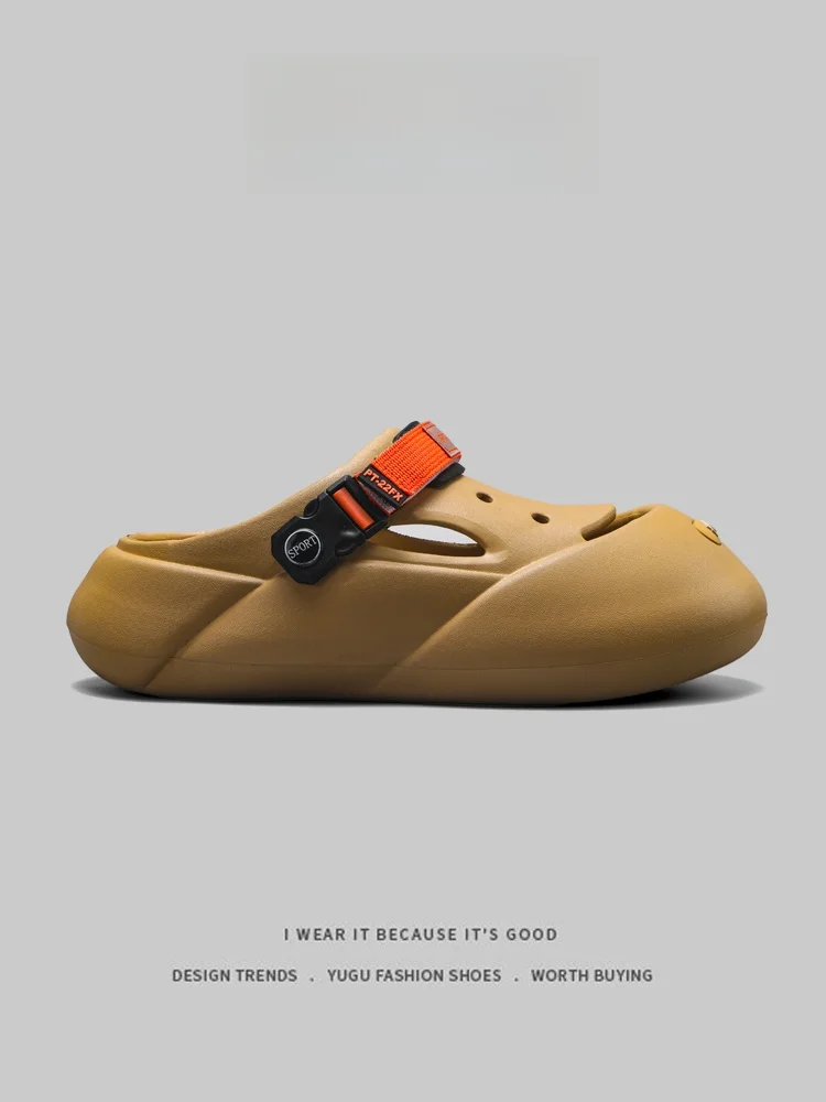Unisex Summer Outdoor Sandals Breathable Slip-On Shoes Beach Head Cover Thong Shoes Comfortable Wearing Sensation Hollow out ...
Unisex Summer Outdoor Sandals Breathable Slip-On Shoes Beach Head Cover Thong Shoes Comfortable Wearing Sensation Hollow out ...