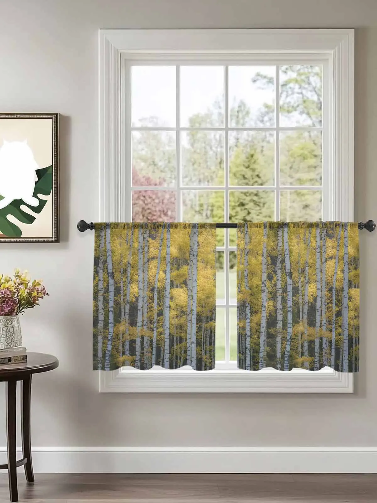Autumn Nature Forest Scenery Tulle Curtains For Bedroom Children Living Room Decor Sheer Curtains
Autumn Nature Forest Scenery Tulle Curtains For Bedroom Children Living Room Decor Sheer Curtains