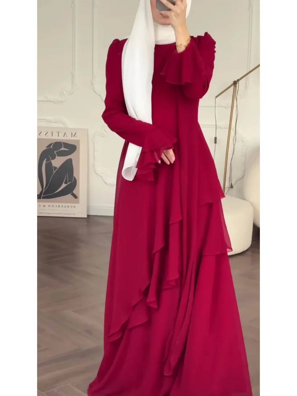Eid Dress Women Muslim Abaya Ramadan Long Dresses Dubai Abayas Kaftan Arab Long Robe 2025 Vestidos Largos Party Caftan Jalabiya
Eid Dress Women Muslim Abaya Ramadan Long Dresses Dubai Abayas Kaftan Arab Long Robe 2025 Vestidos Largos Party Caftan Jalabiya