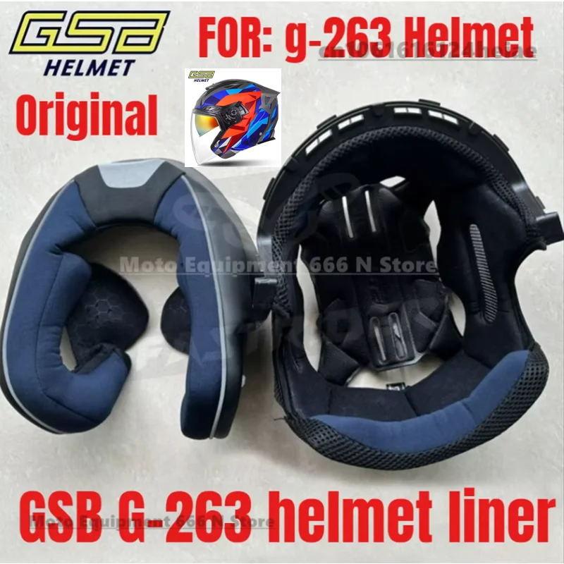 Оригинальный вкладыш для шлема GSB G-263, хлопковая подкладка для шлема g263, сменные аксессуары для шлема
Оригинальный вкладыш для шлема GSB G-263, хлопковая подкладка для шлема g263, сменные аксессуары для шлема